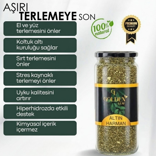 Aşırı Terleme Önleyici ve Stres Azaltmaya Yardımcı Bitki Çayı - 420 gr