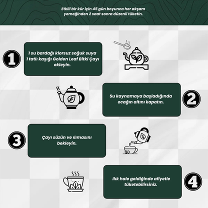 Aşırı Terleme Önleyici ve Stres Azaltmaya Yardımcı Bitki Çayı - 420 gr